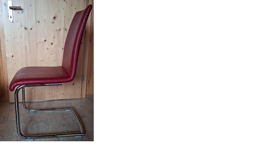 Chaises: Sitzplatz Esstisch-Stuhl leder – D'occasion à Ettingen par Billy4107 1