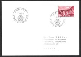 Sonderbrief S. 553 4. Session Congrès OMM Genève 1.4.1963