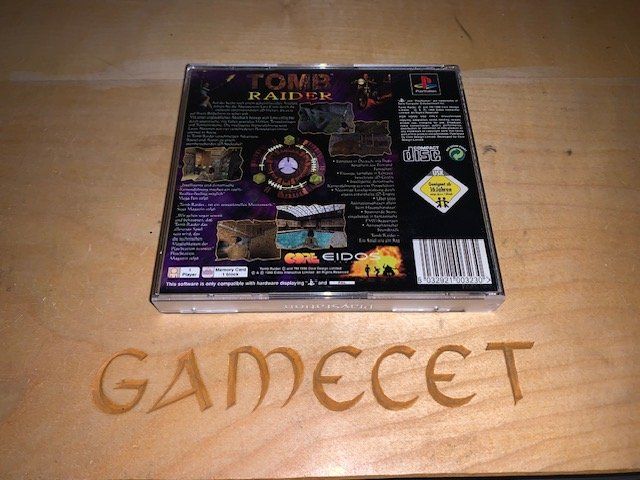 Sony Giochi: Tomb Raider PS1 Playstation – Usato da Steinach venduto da Gamecet 3