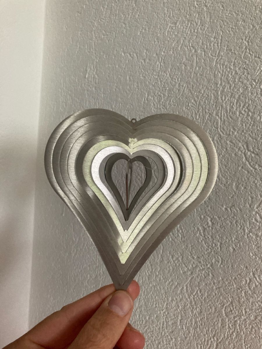 Tutte le decorazioni: Metallherz zum Aufhängen – Usato da Selzach venduto da SB09