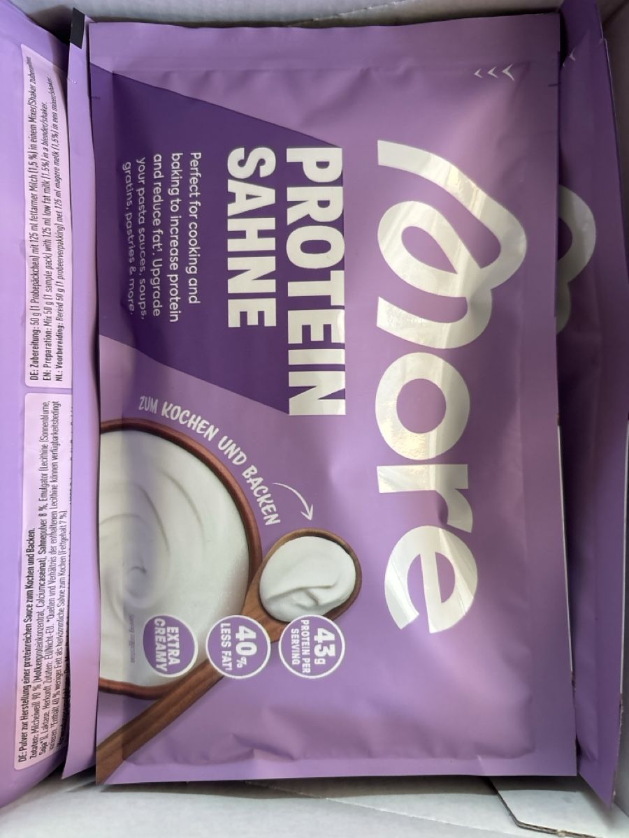 More Nutrition Lebensmittel & Spezialitäten: More Protein Sahne – Neu (gemäss Beschreibung) aus Spiez von maene11 2