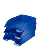 %5 Stk. neue Leitz plus Ablagefächer A4, blau