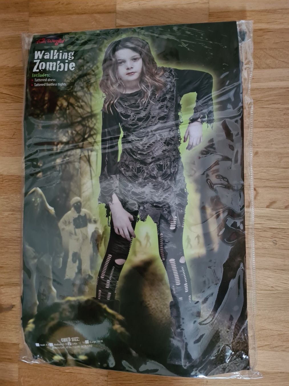 Costumi: Fasnacht oder Halloween Kostüm neu. mit gratis Kleid Hut. – Nuovo e nell'imballaggio originale da Uster venduto da Rosmarie1958