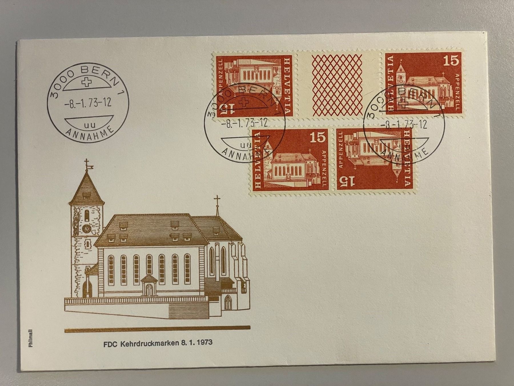 Tutti i francobolli: Kehrdrucke – Usato da Küssnacht am Rigi venduto da POSTOMASTER 5