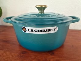 Le Creuset Bräter Cocotte Bleu Riviera 26 cm / VP: 425.- Fr.