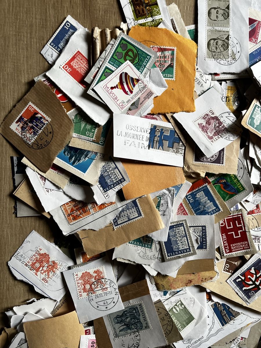 Tutti i francobolli: Schweizer Briefmarken ungelöst – Usato da Villigen venduto da Manometer 3