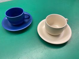 Kaffeetassen mit Unterteller