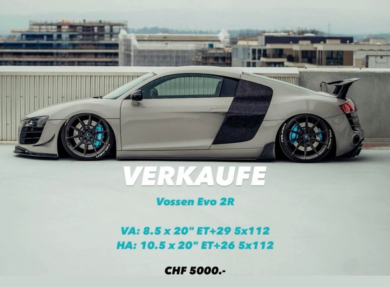 Vossen Jantes: Vossen Evo 2 R Schmiedefelgen – D'occasion à Würenlingen par swen6