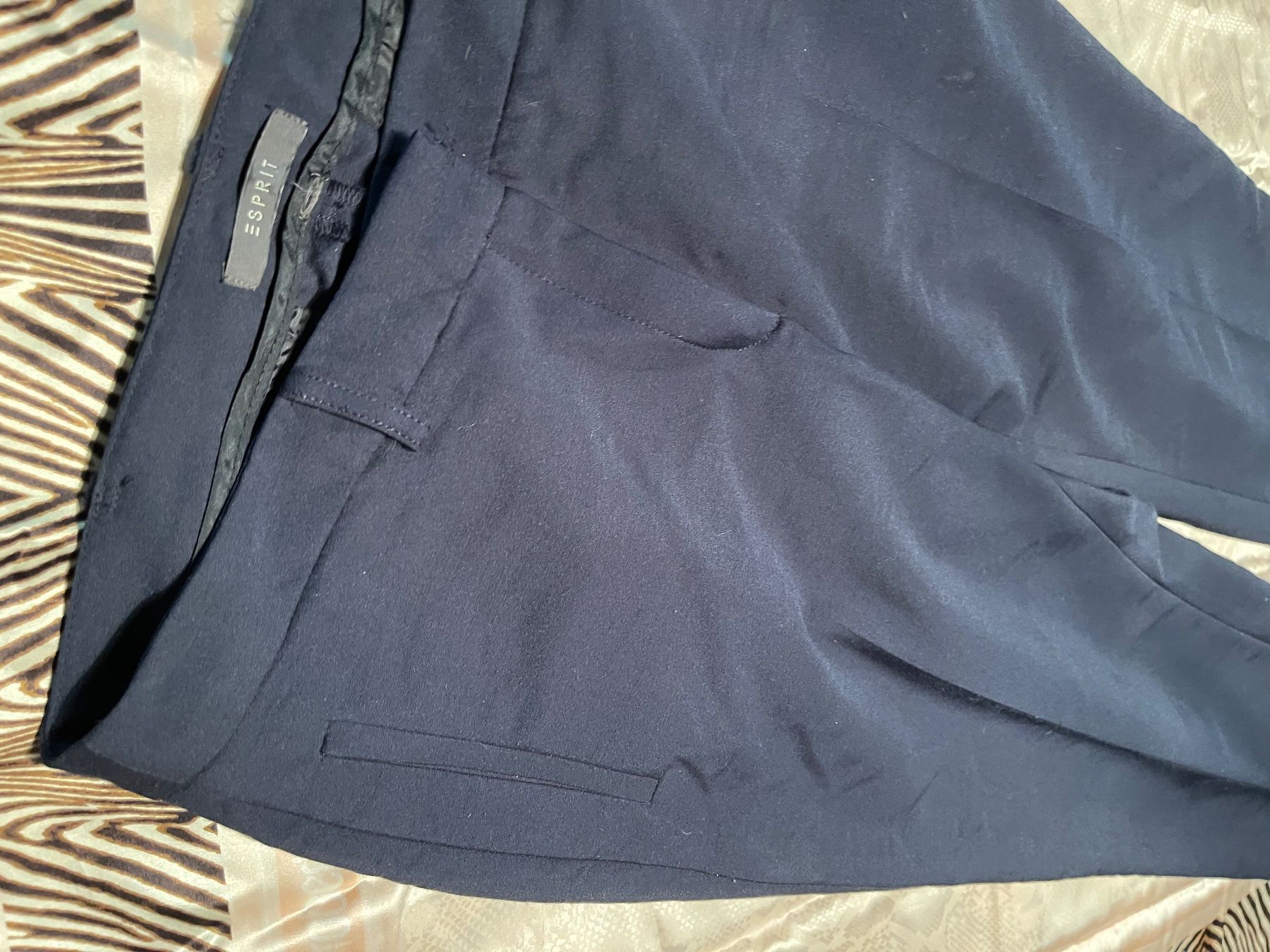 Esprit Pantaloni: Esprit pantaloni M/L-chik e elegante-uomo-colore blu scuro – Nuovo (secondo la descrizione) da Locarno venduto da Fixed8 5