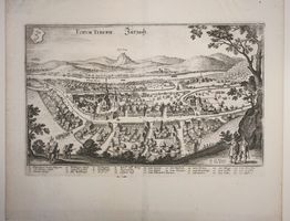 Zurzach Kupferstich von Merian