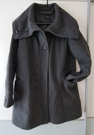 Warmer Damen Wintermantel / Mantel / Winter Mantel 18%Wolle