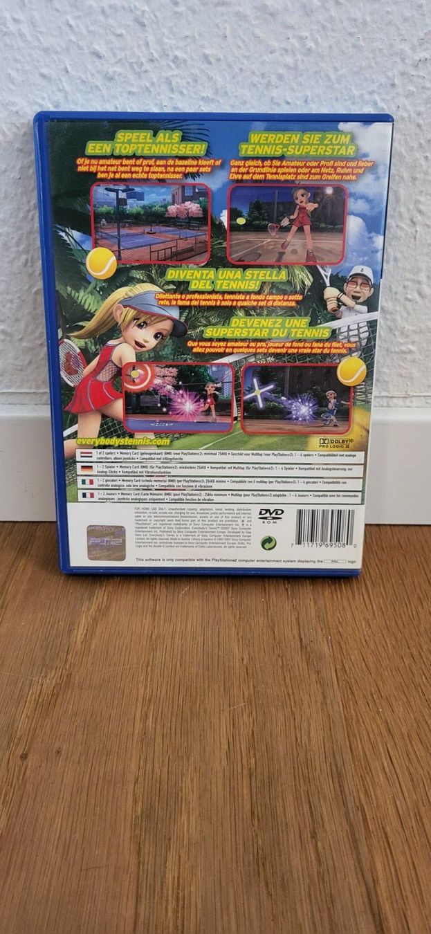 Sony Giochi: PS 2 - Everybodys Tennis – Usato da Münsingen venduto da DigitaleSpielecke 1
