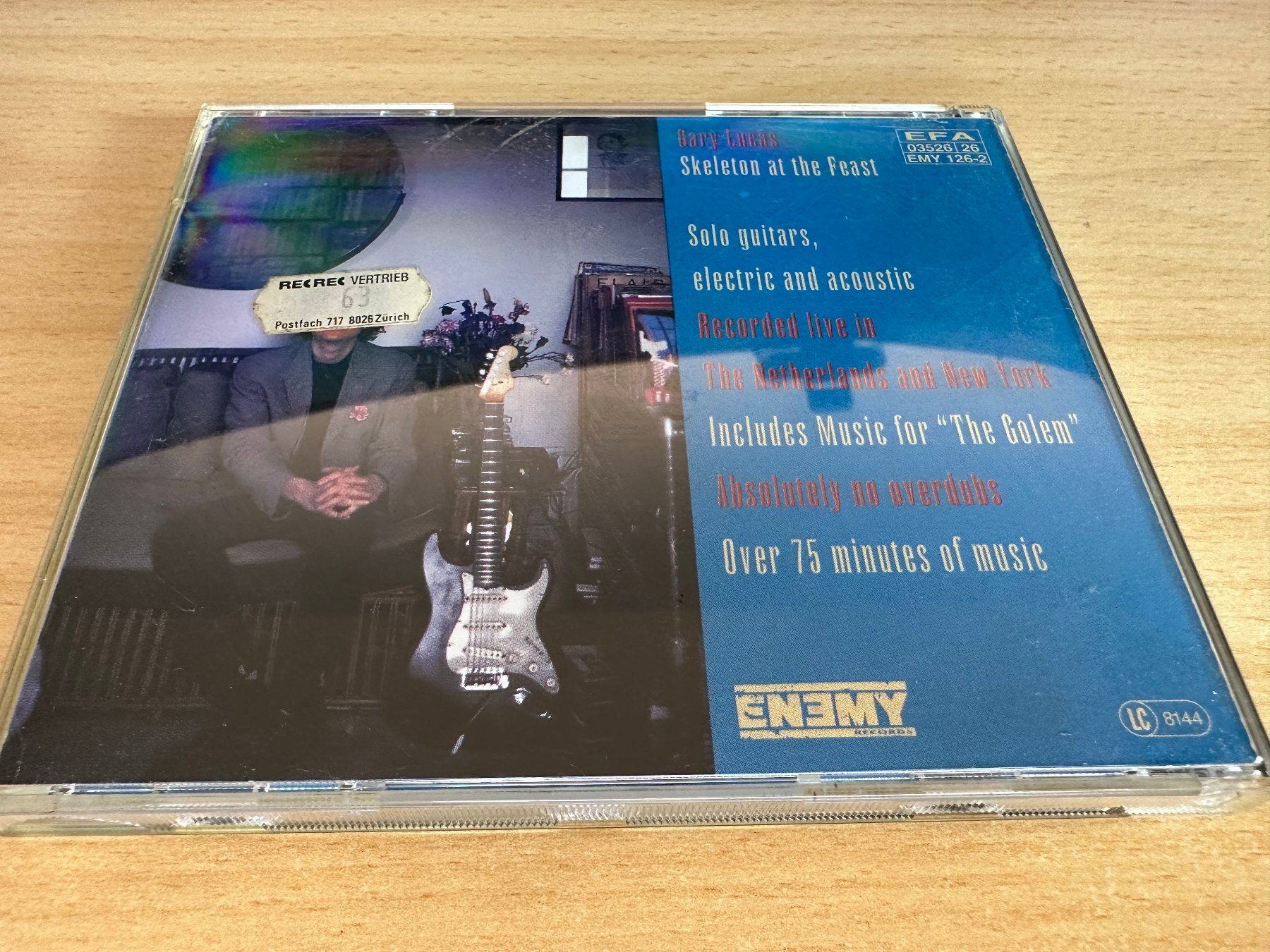 CD: Gary Lucas – Skeleton At The Feast – Usato da Rikon im Tösstal venduto da Alpenmutz 1