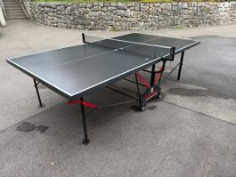 Outdoor Tischtennis von Kettler mit Rollen