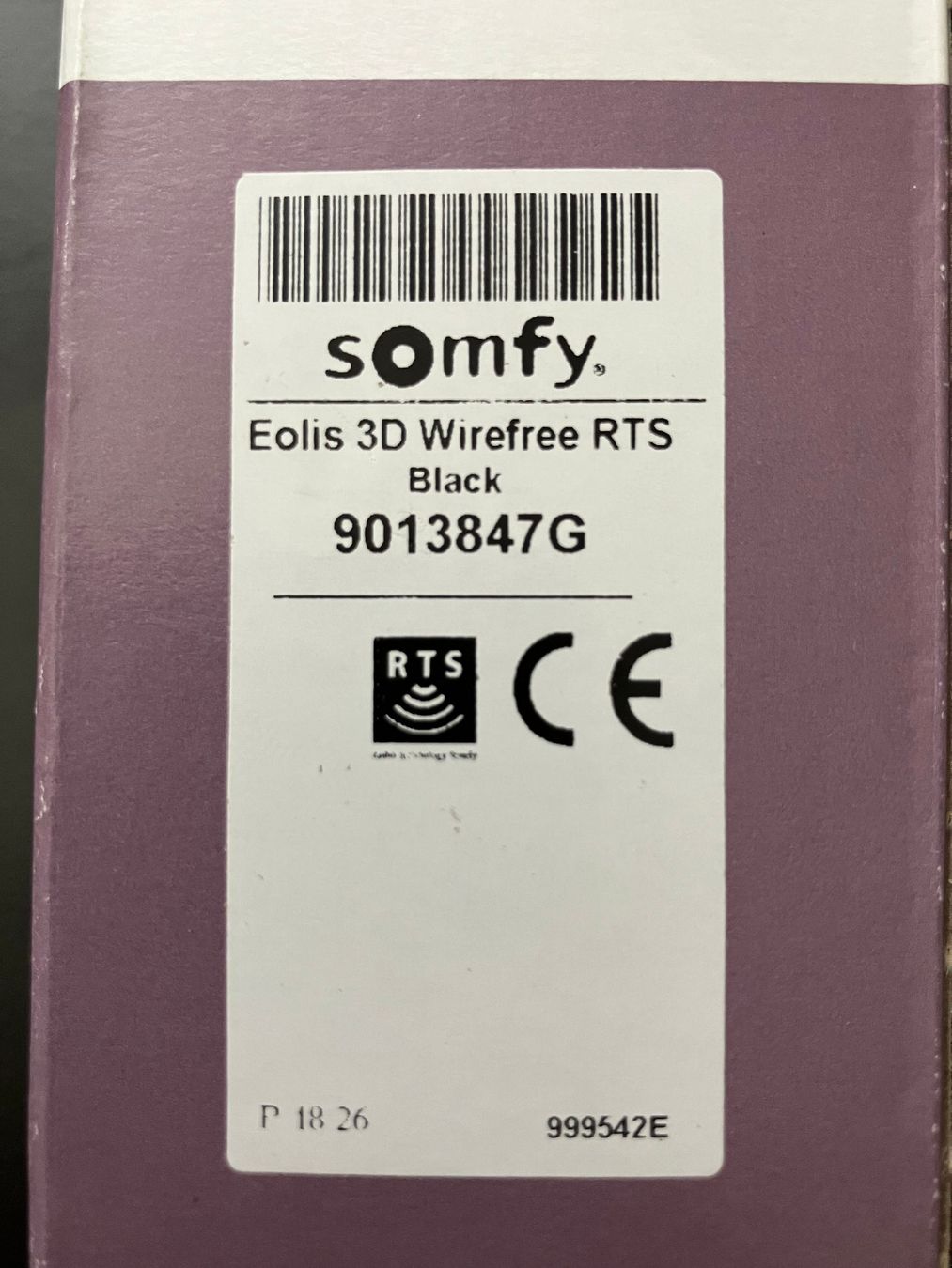 Somfy Markisen: Windsensor von Somfy Typ Eolis 3D WireFree RTS – Neu (gemäss Beschreibung) aus Bettlach von woraso 1
