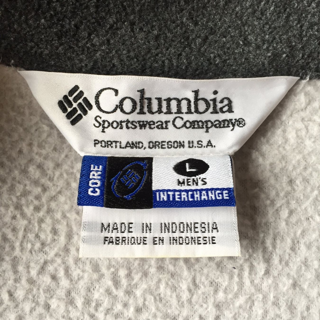 Columbia Maglioni & Felpe: Pull Columbia Bugaboo Fleece Interchange Liner Grey Men L – Usato da Genève venduto da ang_7j7j 2