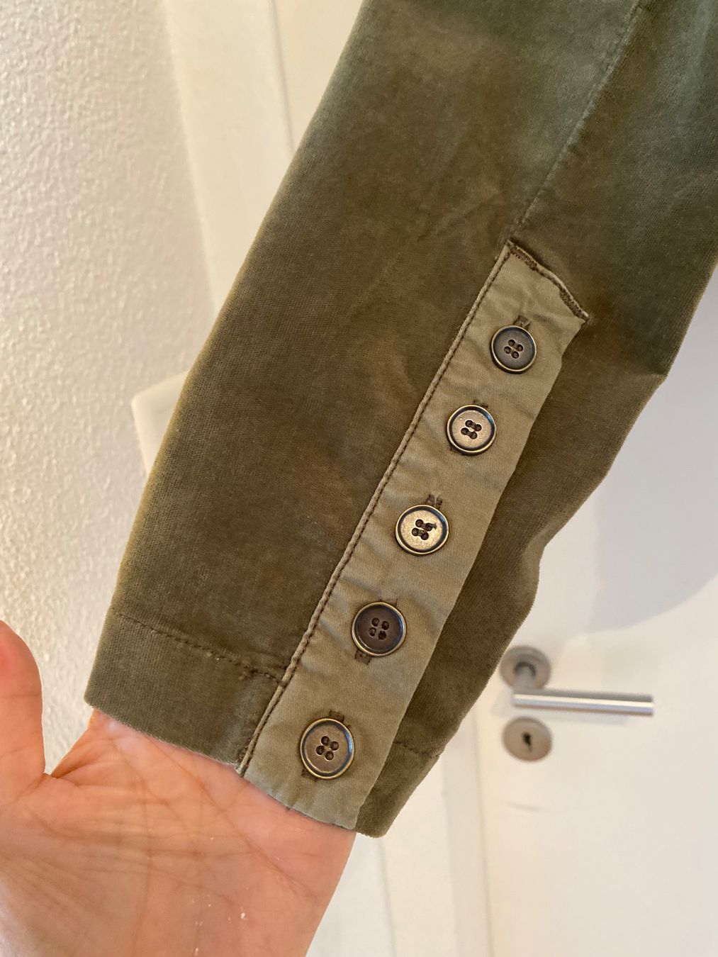 Nile Giacche: Blazer von Nile, olivegrün – Nuovo (secondo la descrizione) da Freienbach venduto da sala8807 2