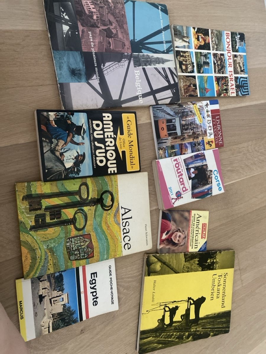 Libri: Différents guides de voyage  – Usato da Bussigny venduto da Pauline.dbs