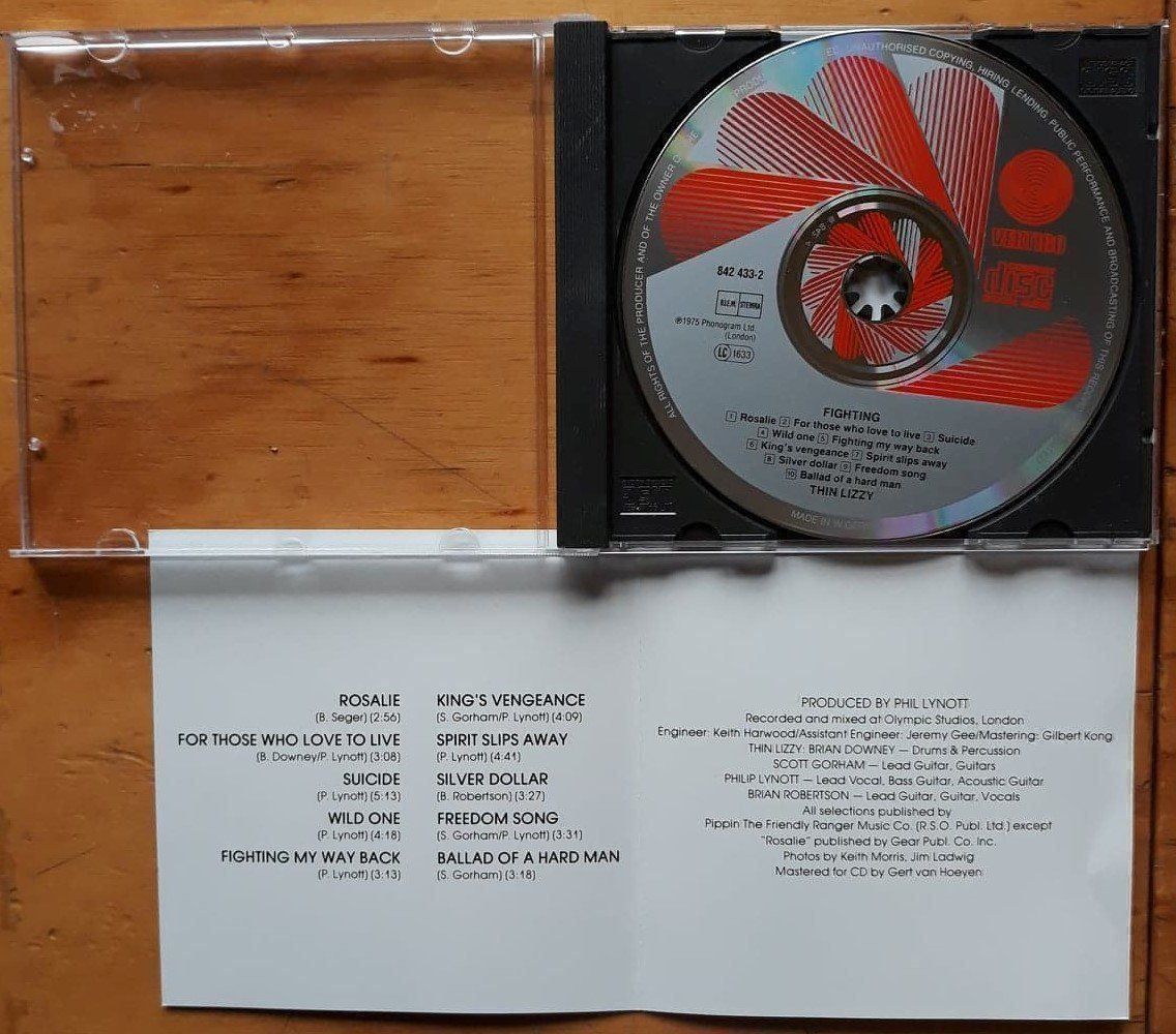 CDs: THIN LIZZY - Fighting - cd 1990 – Gebraucht aus Le Locle von PereiraHugo 2