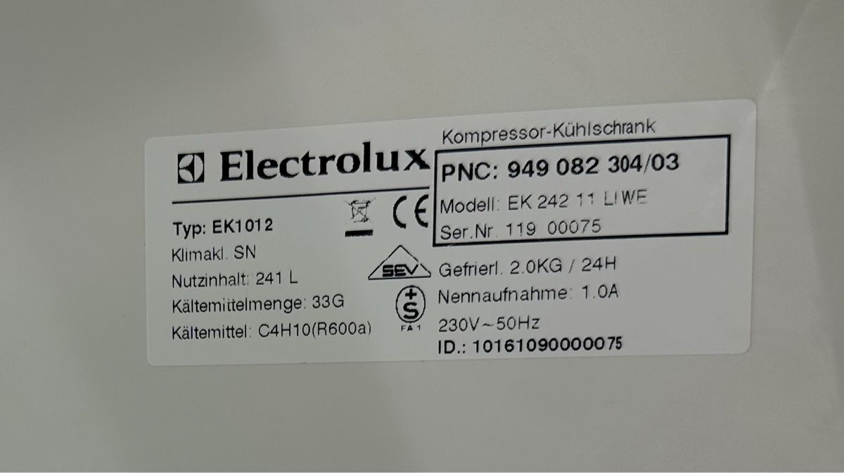 Frigoriferi: Electrolux Kühlschrank – Usato da Biel/Bienne venduto da kra_s8rv 4