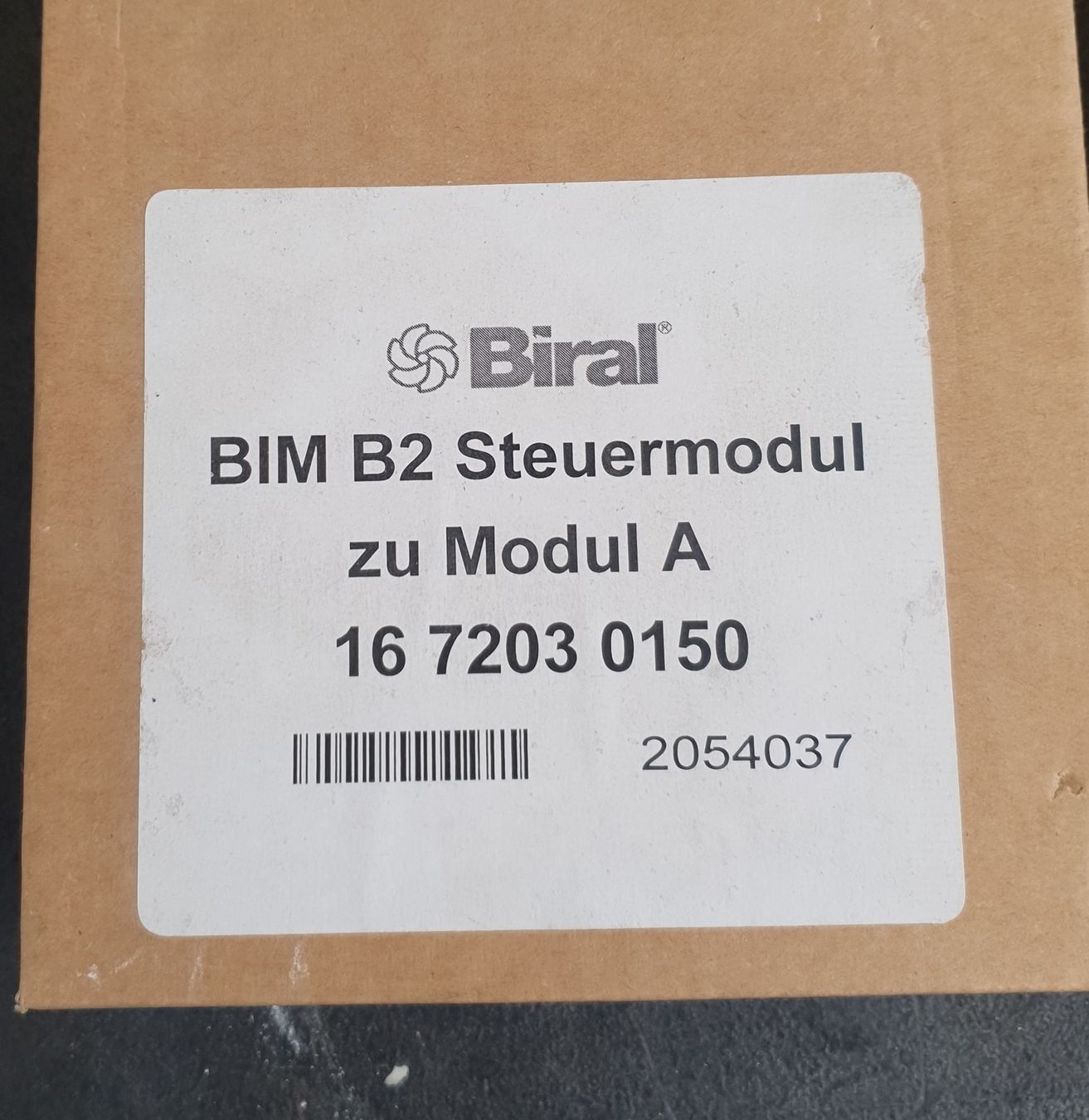 Altro per industria metallurgica: Biral BIM B2 Steuermodul zu Modul A 16 7203 0150 – Nuovo e nell'imballaggio originale da Kehrsatz venduto da Eifach-Luege-ch