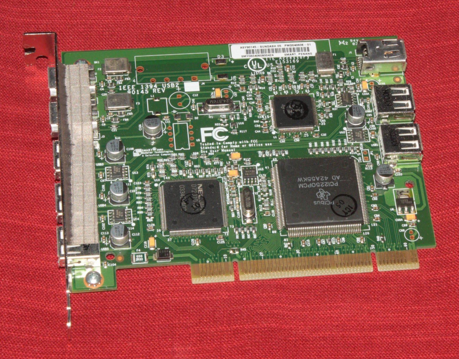 Unità & Adattatore: NEC USB 2.0 FireWire PCI Controller 375-3140-05 WIE NEU – Nuovo (secondo la descrizione) da Zuchwil venduto da calc_dealer