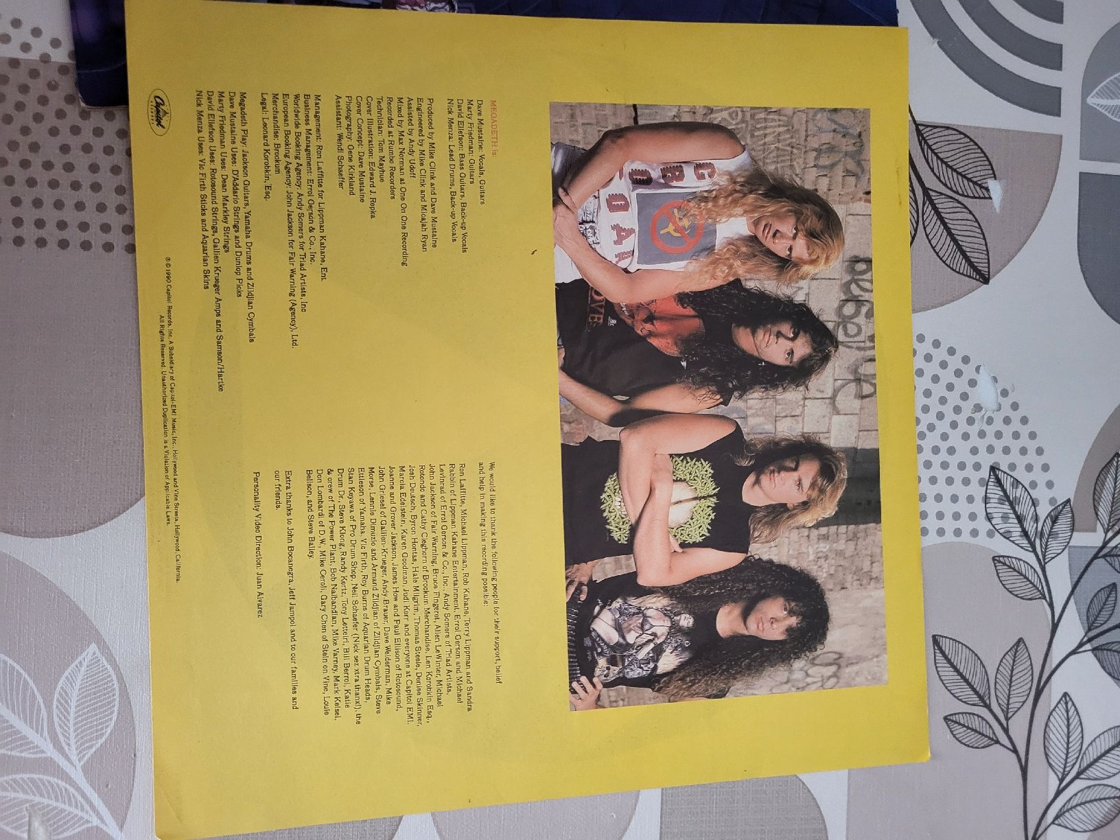 Vinyles: Megadeth - Rest in Peace  – D'occasion à Fribourg par Nuno_Dias 5