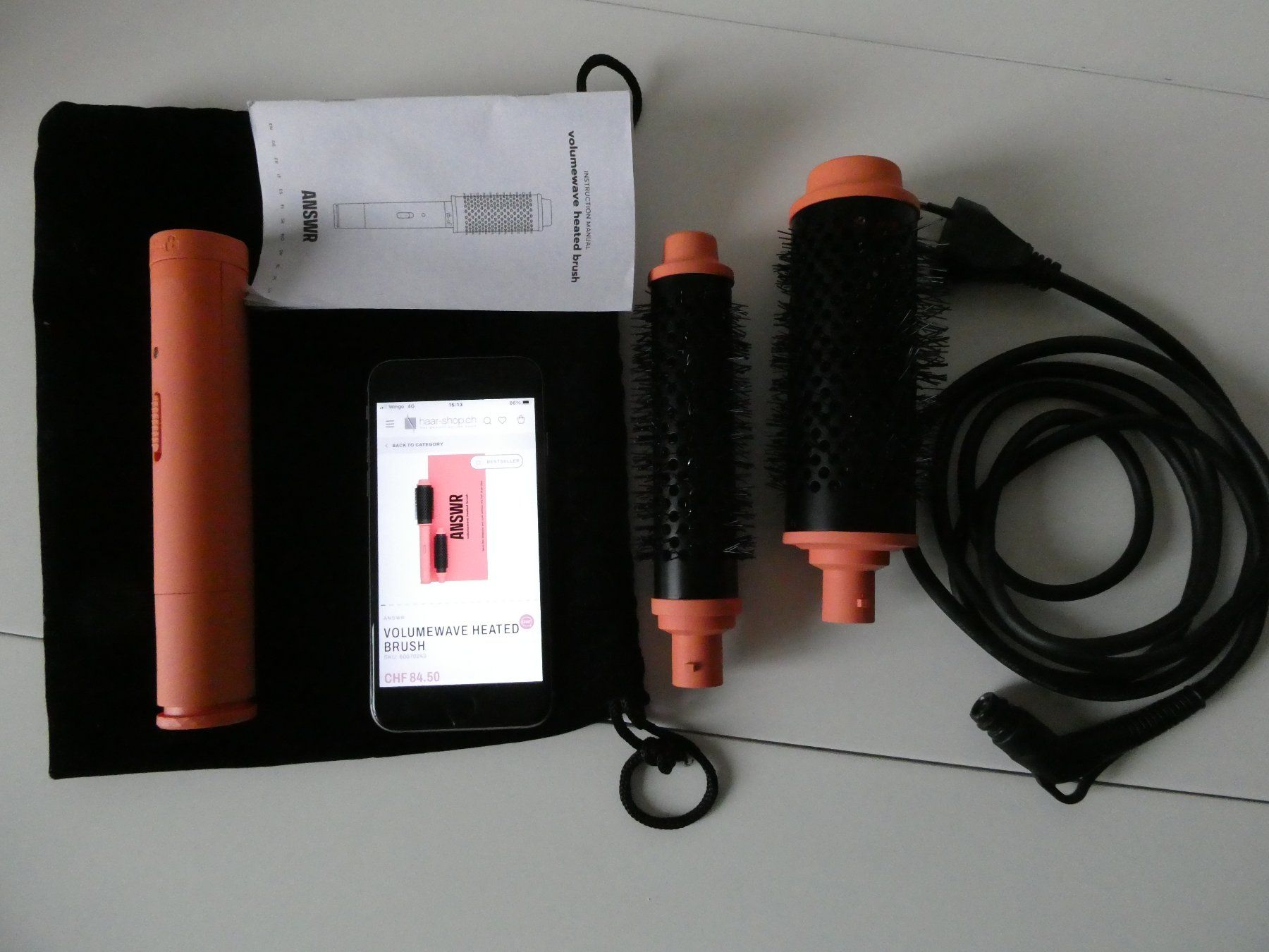 Prodotti per capelli: Volumenbrush ANSWR – Usato da Zürich venduto da olympus03 1