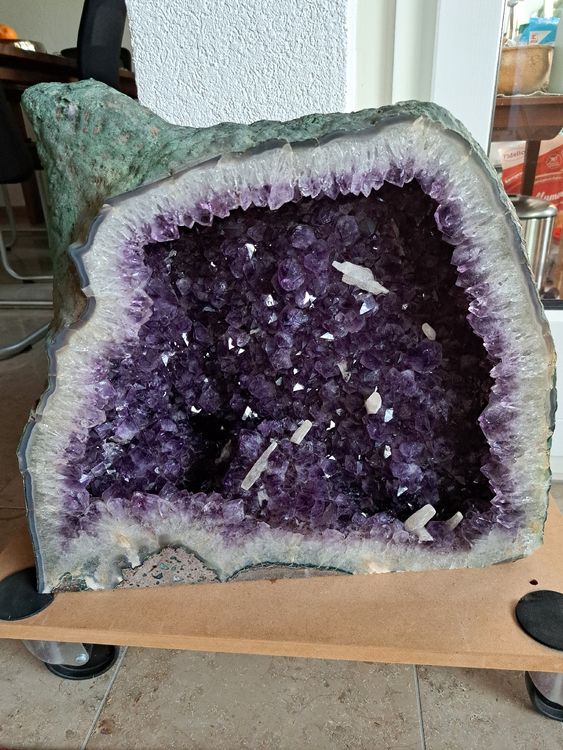 wunderschöne grosse Amethyst Druse, 36,2 kg schwer 1