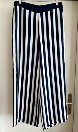 Stylish silk Striped Culottes - Perfect for Summer Days!