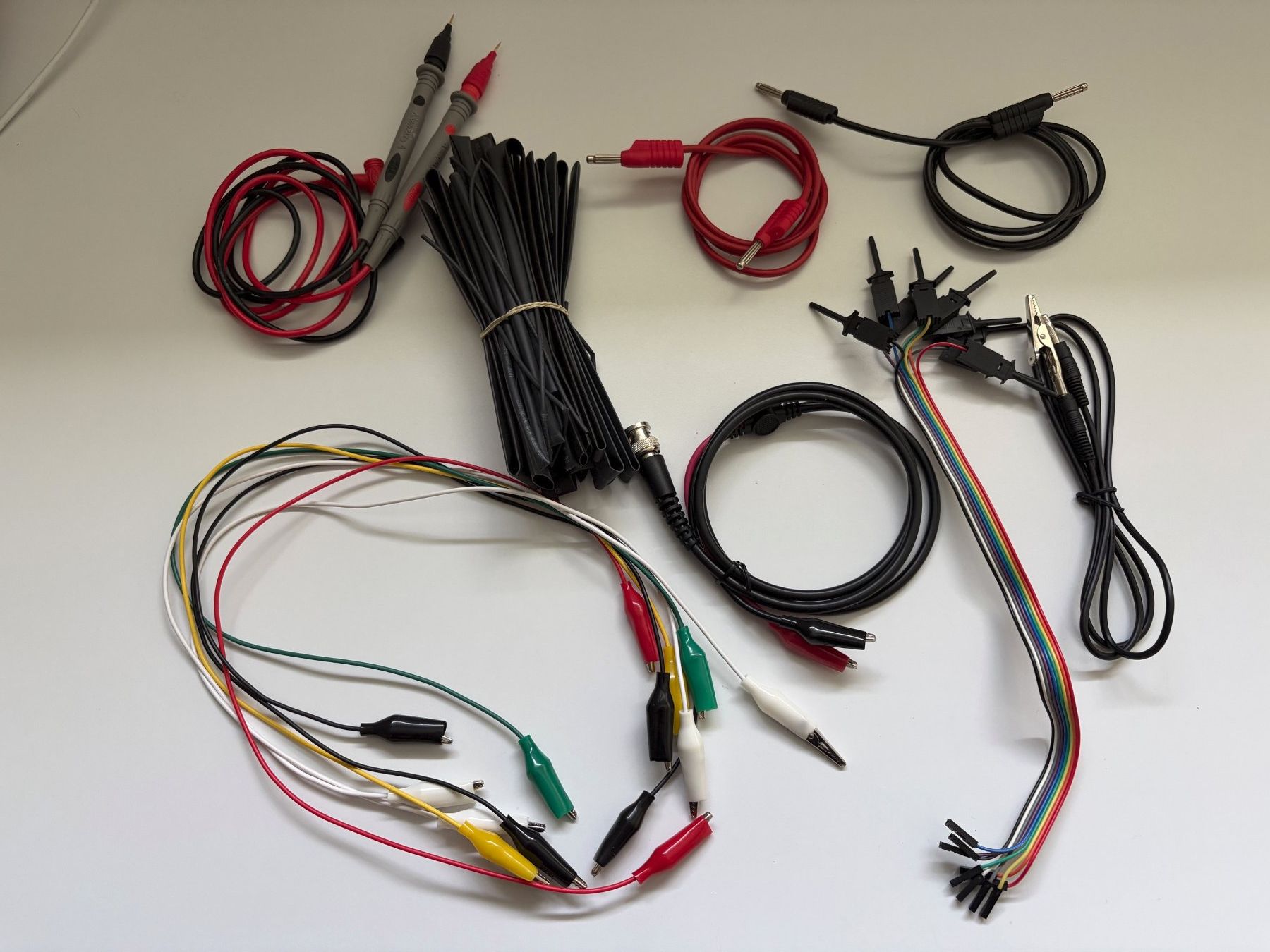 Kabel: Laborkabel, Messleitung, BNC, Krokodilklemmen – Gebraucht aus Langnau am Albis von Danig0