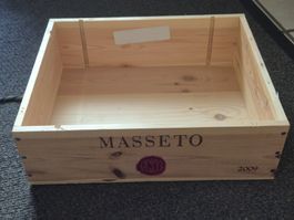 Weinkiste 3er leer 33.5x27.5x10.2 cm