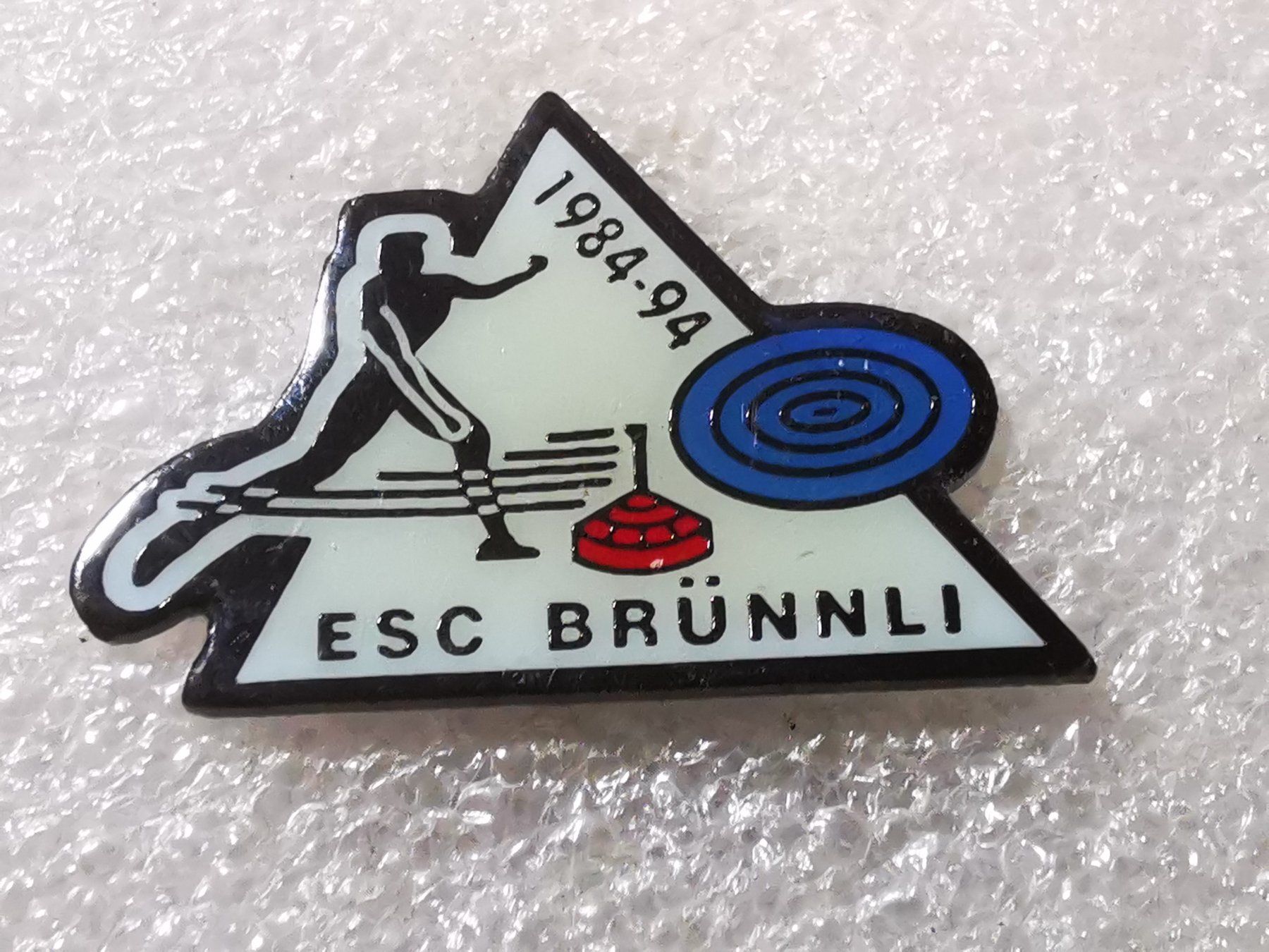 Plaketten & Abzeichen: Ansteckpin 101: ESC Brünnli – Gebraucht aus Oppligen von Pin-Fall-Shop