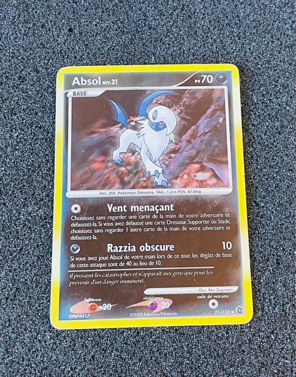 Pokémon Carte collezionabili: Absol #21 Pokemon Secret Wonders – Nuovo (secondo la descrizione) da Affoltern am Albis venduto da andy1896