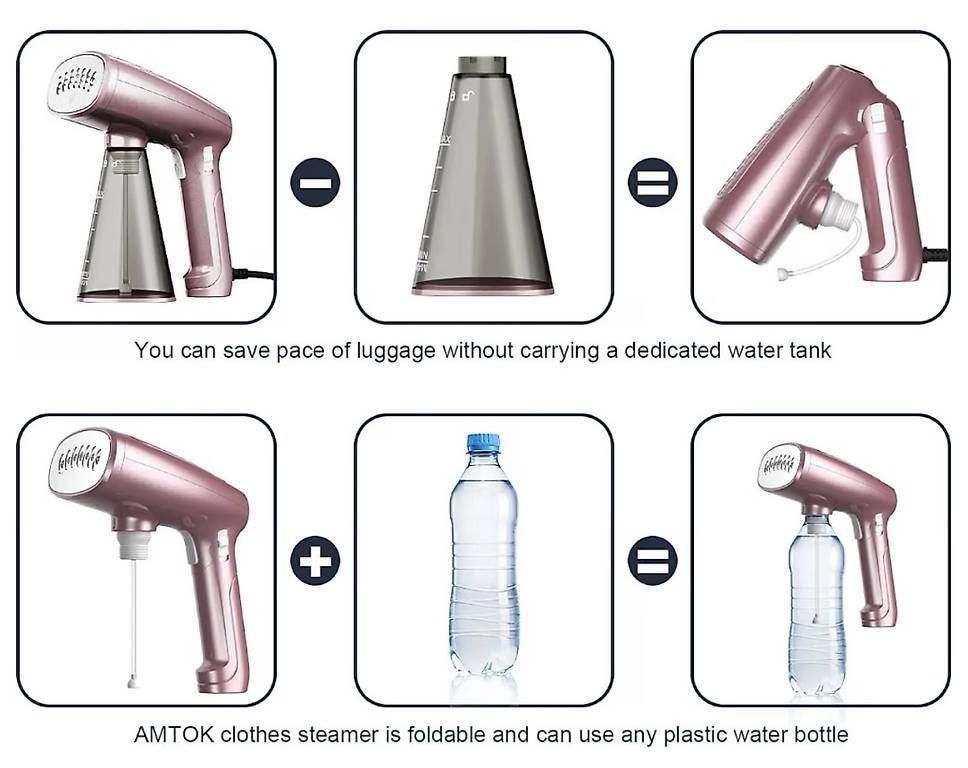Küchengeräte: Portable Fast Heat Foldable Fabric Steamer – Gebraucht aus Unterägeri von eve_76lj 2