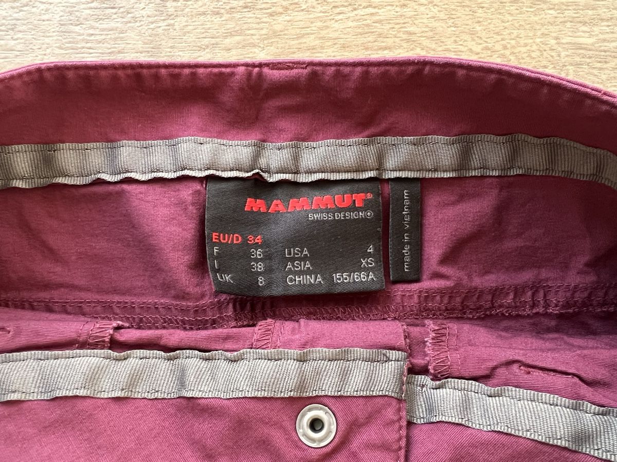 Mammut Pantaloni: Short de randonnée Mammut – Usato da La Neuveville venduto da neitre 3