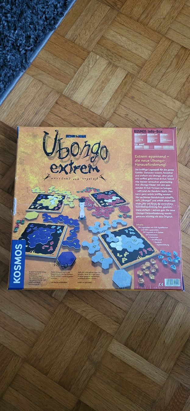 Kosmos Giochi: Ubongo extrem Brettspiel von Kosmos – Nuovo e nell'imballaggio originale da Zürich venduto da ale_drb2 1
