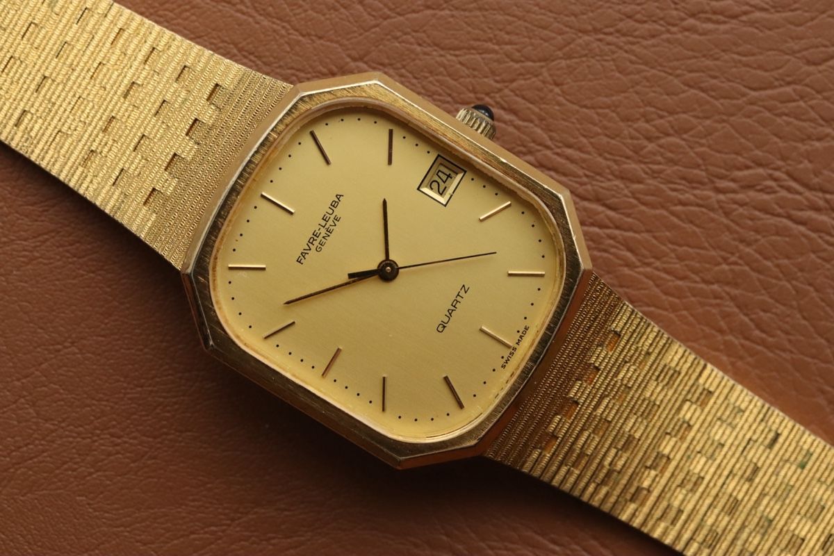 Favre Leuba Orologi: Favre-Leuba Quartz Vintage – Usato da Schaanwald venduto da travelintime01 6