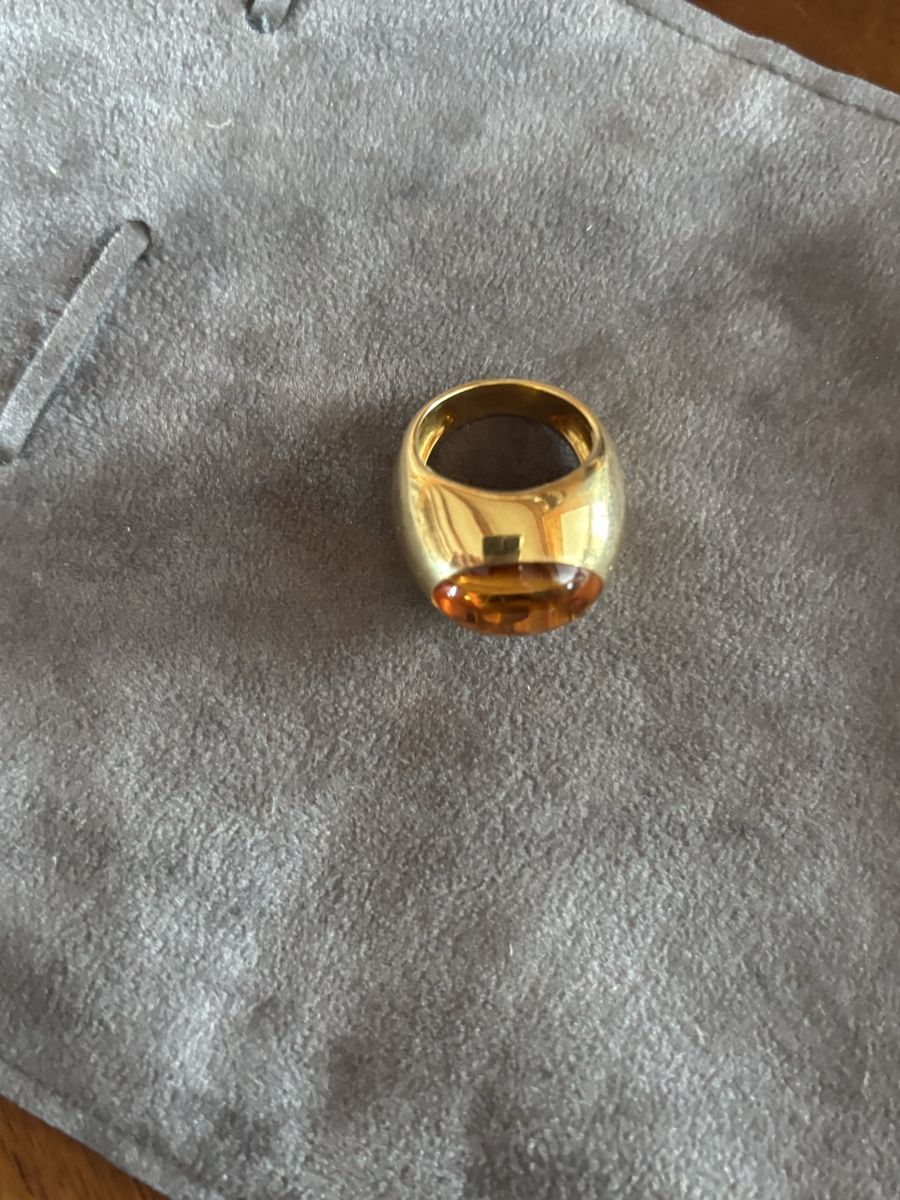Ringe: Poiray bague or et citrine – Gebraucht aus Zürich von nepomucene2013 2