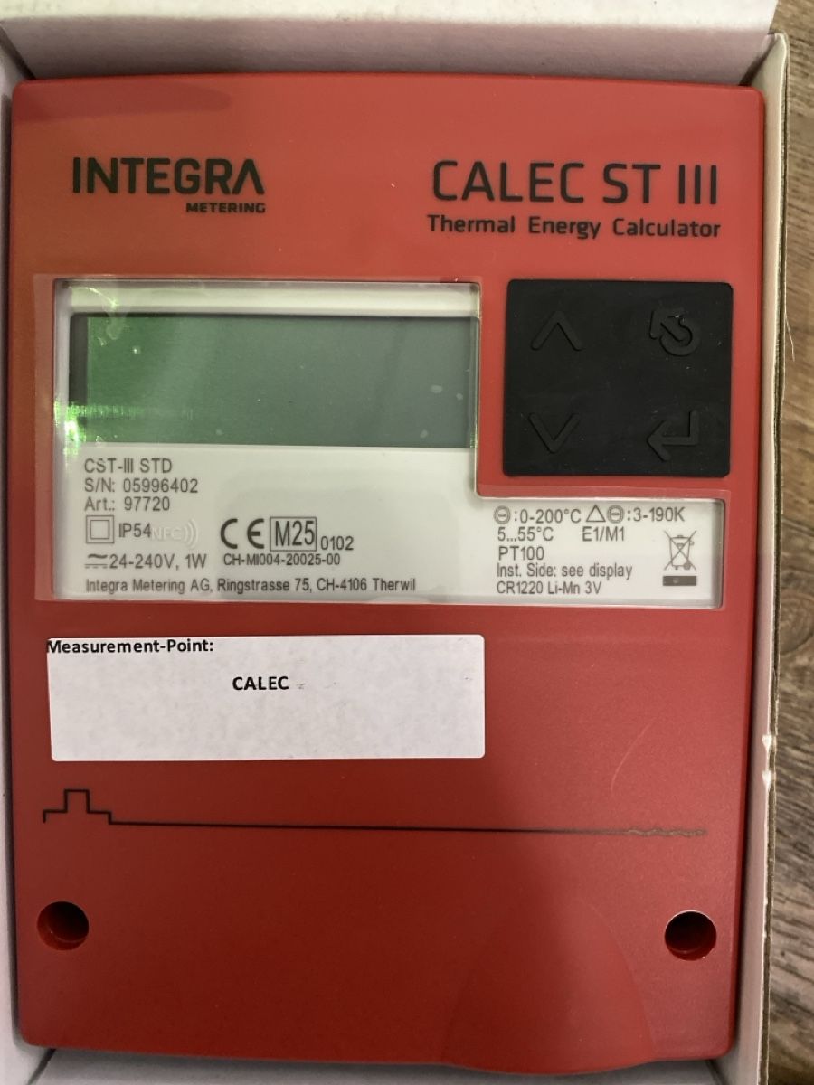 Misurare: Calec ST III Wärmezähler – Usato da Brugg AG venduto da nr1