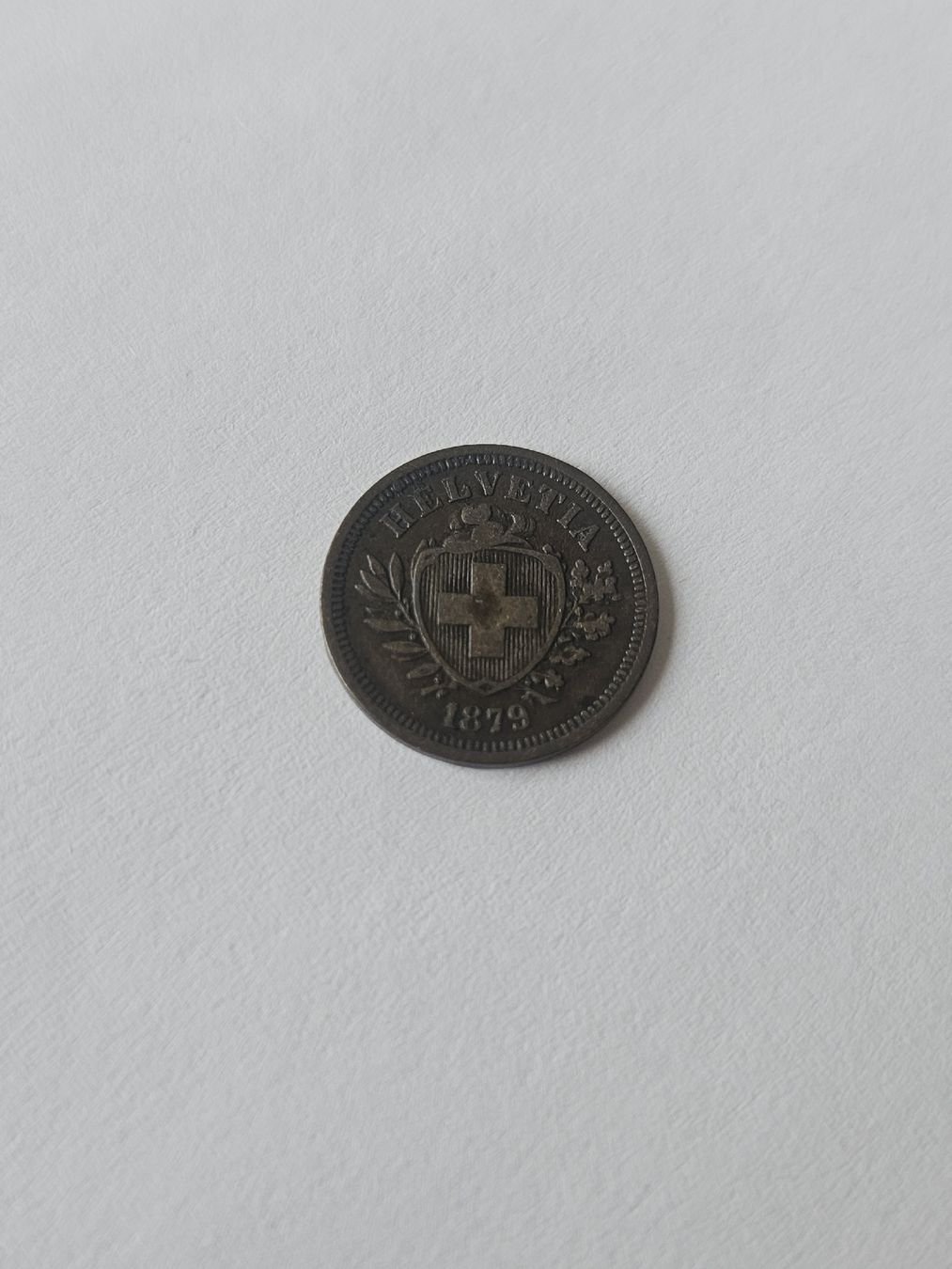Tutti le monete: 1 Rappen 1879 – Usato da Pfäffikon ZH venduto da Melibol