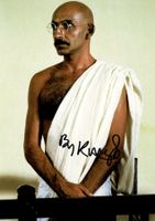 BEN KINGSLEY - handsigniertes Grossfoto (21x30cm) mit COA