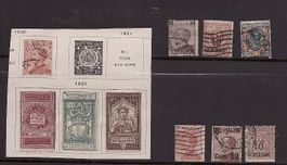 verschiedene Briefmarken Italien 1920 gebr. / ungebraucht