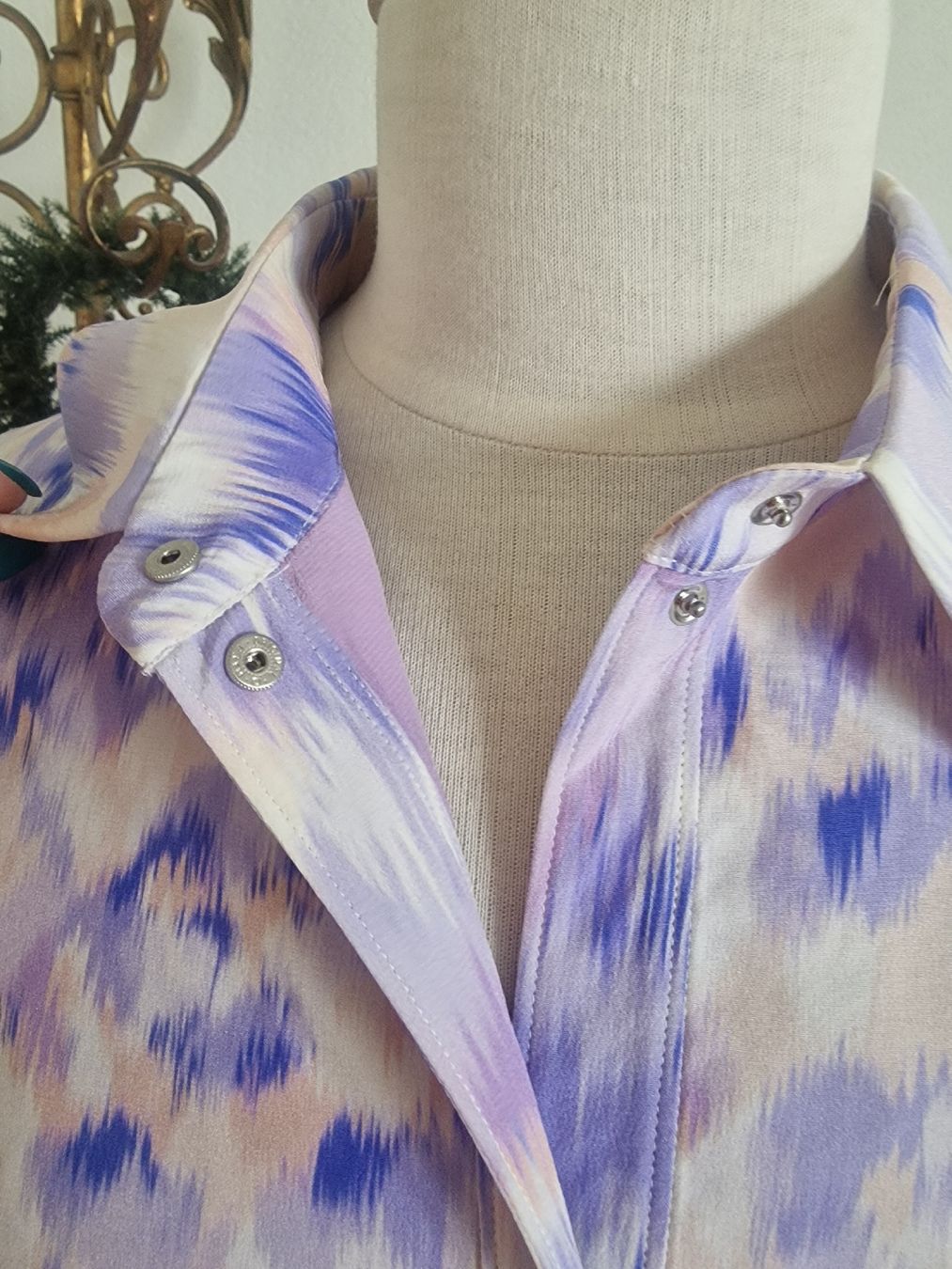 Roberto Cavalli Vestiti: Roberto Cavalli Seiden Blusenkleid overseis – Nuovo (secondo la descrizione) da Oberglatt ZH venduto da Alischa1 1