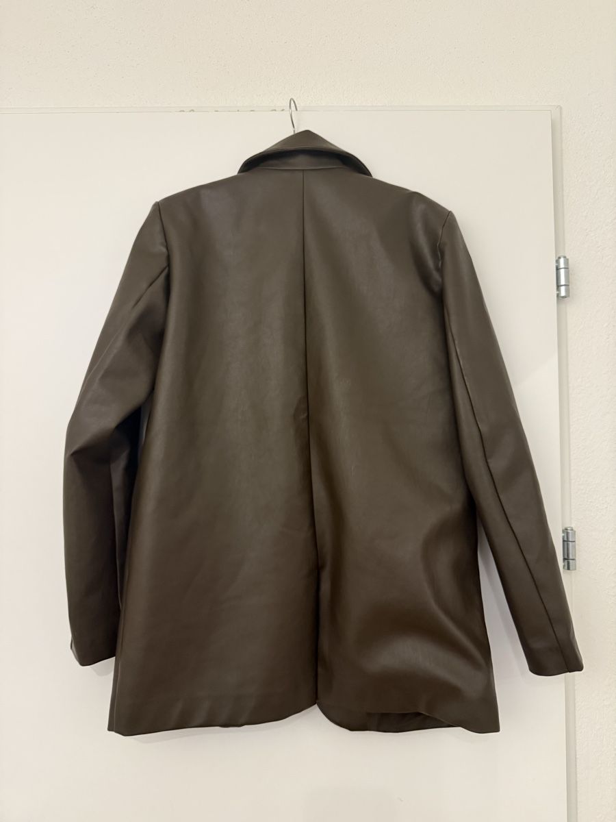 Vila Jacken: Blazer Vila Kunstleder braun – Gebraucht aus Zürich von mha_mx9n 2