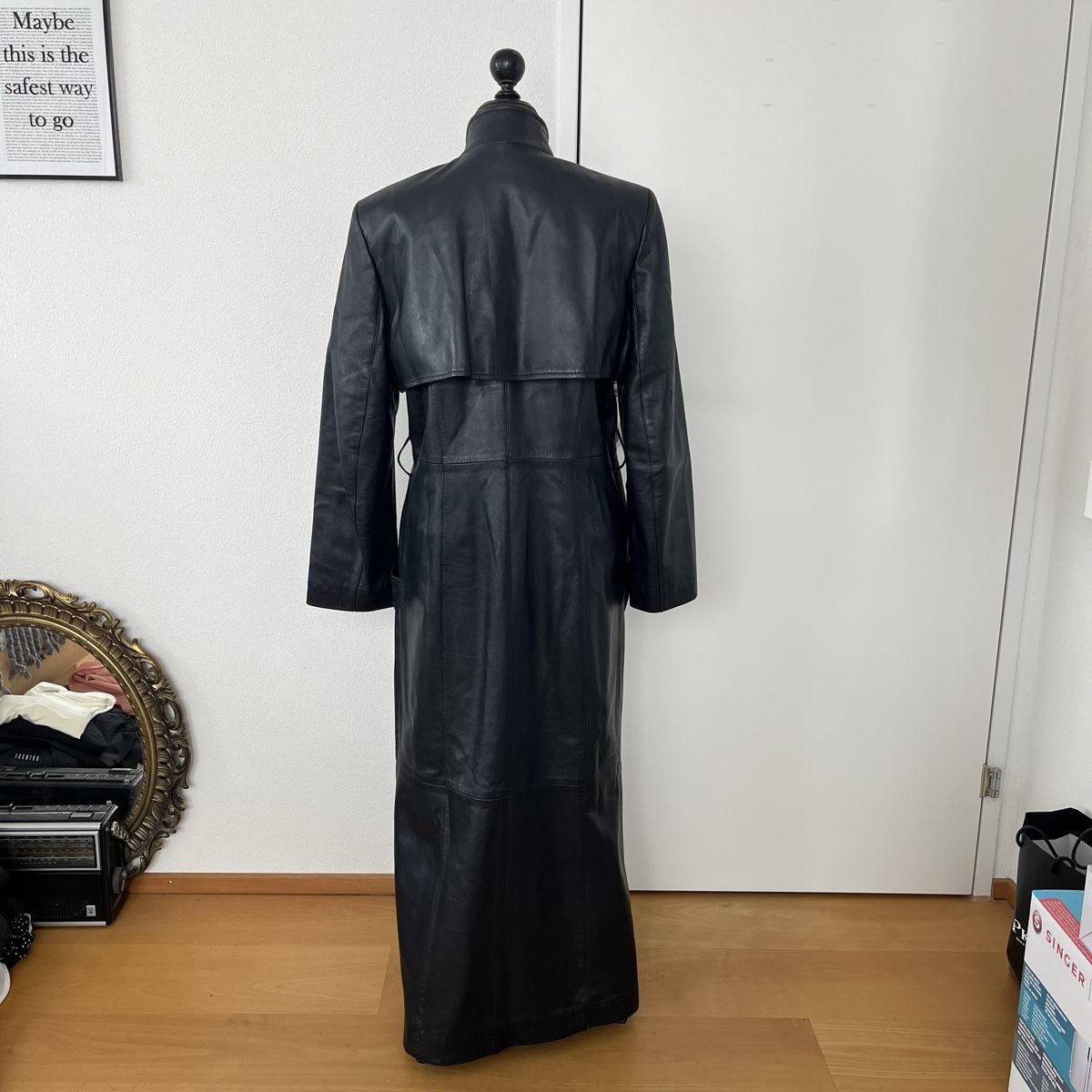 Mugler Cappotti: Mugler Leder Mantel – Usato da Zug venduto da saskia-chiara 1