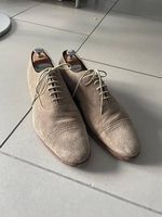 Fratelli Rossetti Oxford Schuhe aus grauem Wildleder Gr. 9