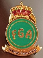 Pin - FGA - Gold Krone