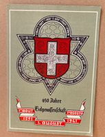 VINTAGE ANSICHTSKARTE 650 JAHRE EIDGENOSSENSCHAFT 1291-1941