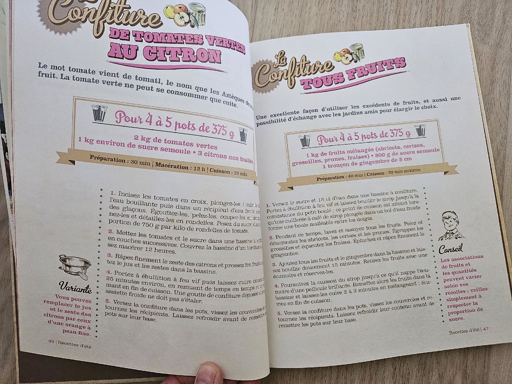 Libri: Livre de recettes confitures & conserves maison,Rustica – Usato da La Joux FR venduto da car_ck96 3